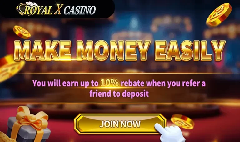 Refer & Earn with Royal X Casino